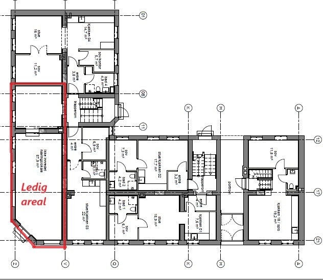 Tegning 1.etg Galleribilde