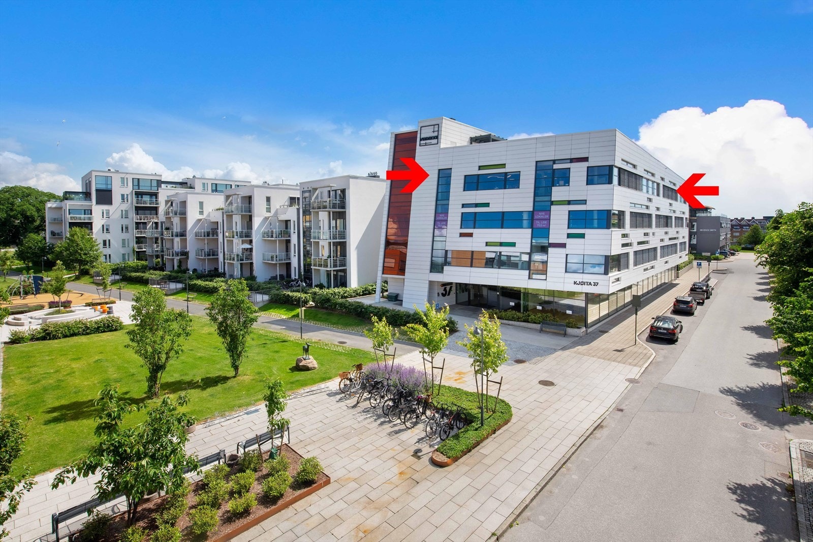 Sørmegleren næring har gleden av å presentere til leie flotte og moderne kontorlokaler på Kjøita Secret Garden i byggets toppetasje (4.etg). Galleribilde