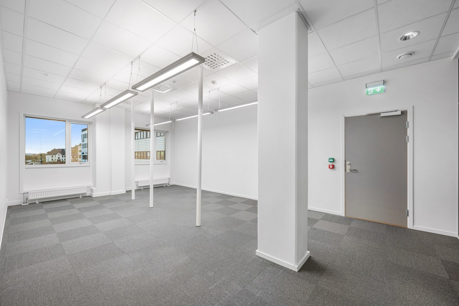 Ledig kontorlokale i 2. etg. BTA 499 m². Landskap. Galleribilde