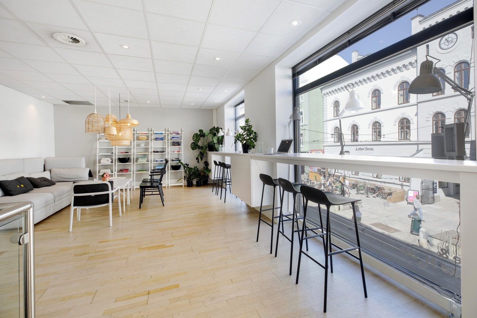 Sosiale soner - kontorlandskap Galleribilde