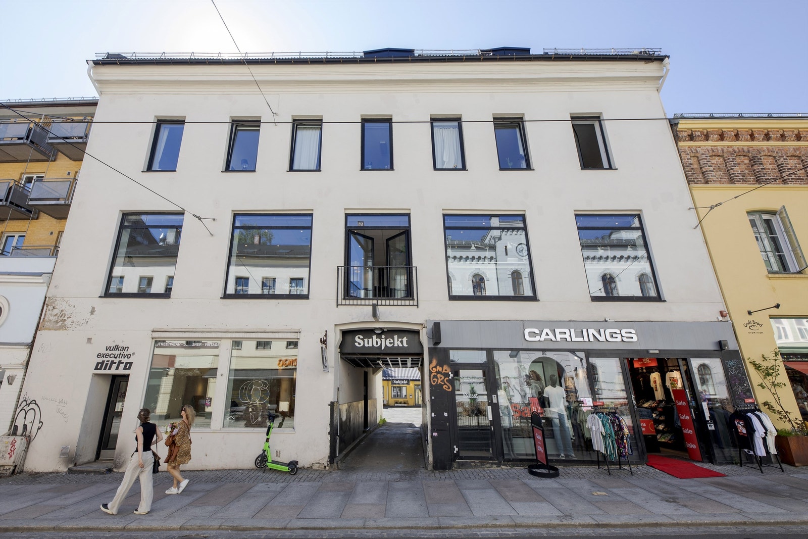 Inngang / fasade Galleribilde