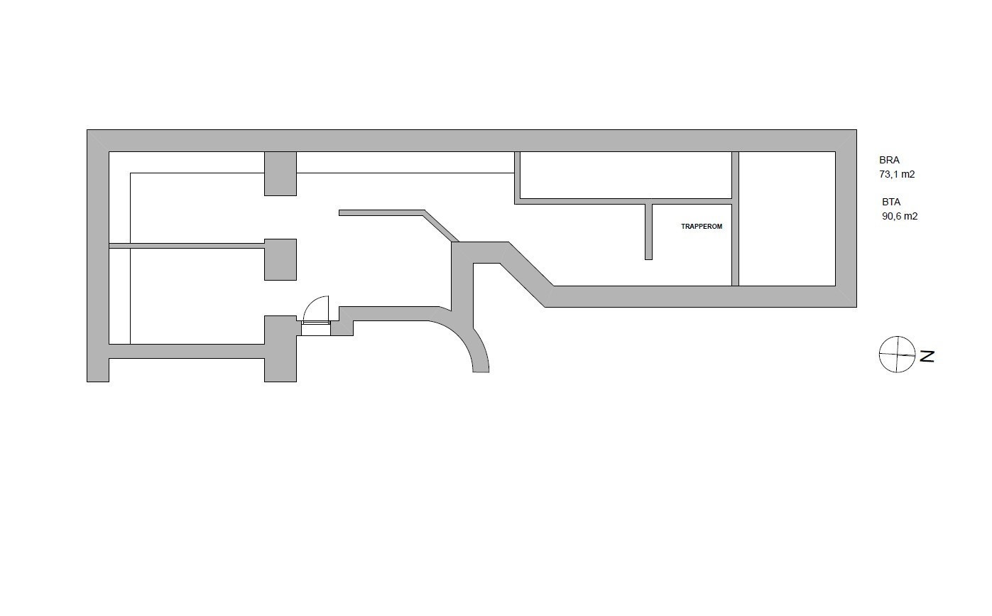 Plantegning U. etasje Galleribilde