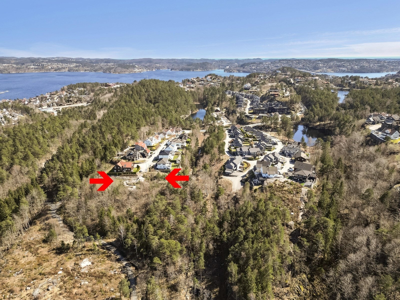 Dronefoto Galleribilde