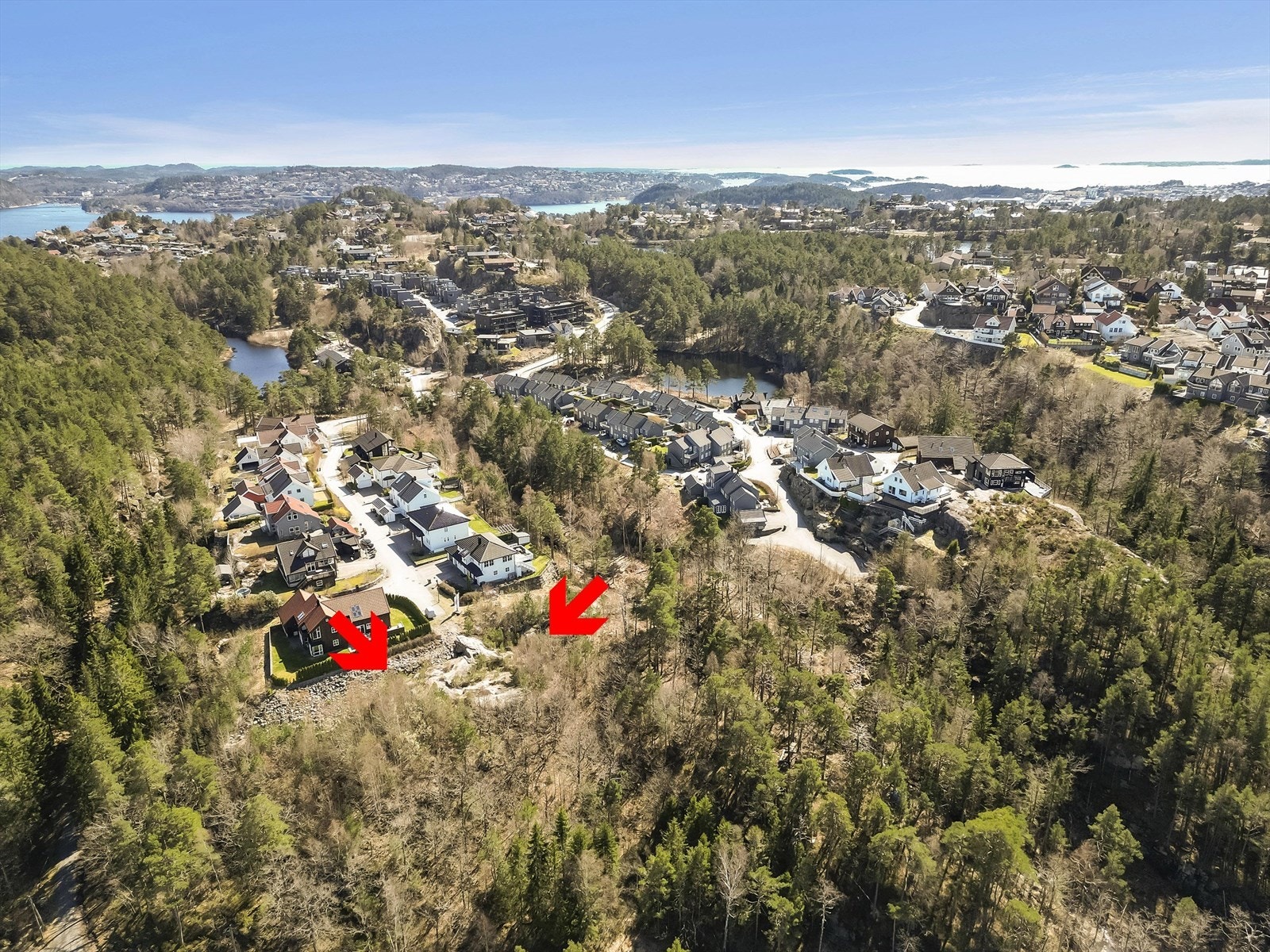 Dronefoto Galleribilde