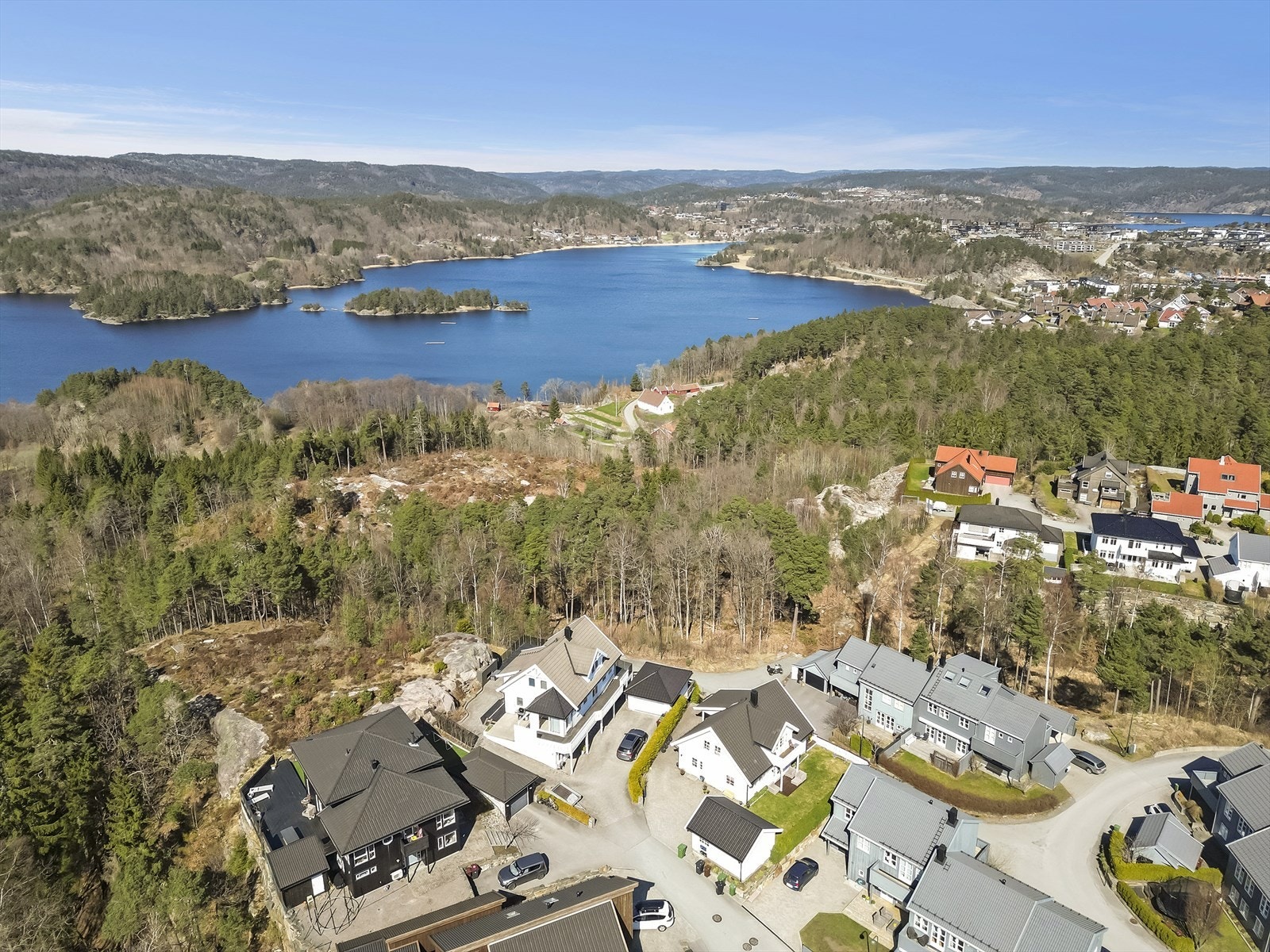 Dronefoto Galleribilde