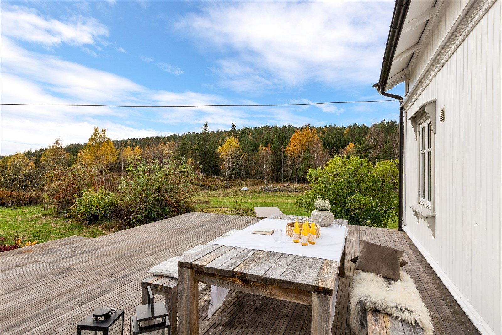 Solrik terrasse Galleribilde