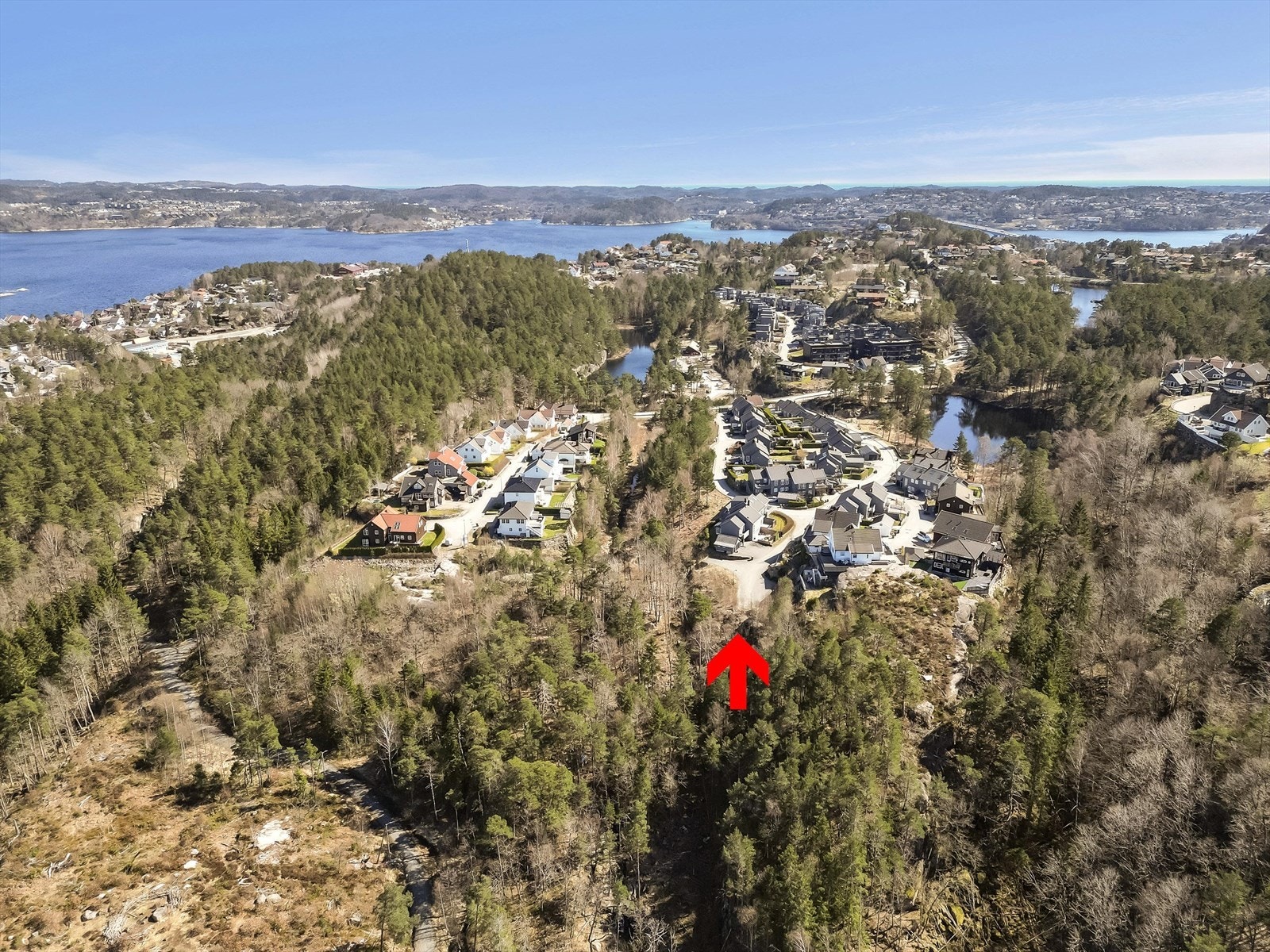 Dronefoto Galleribilde