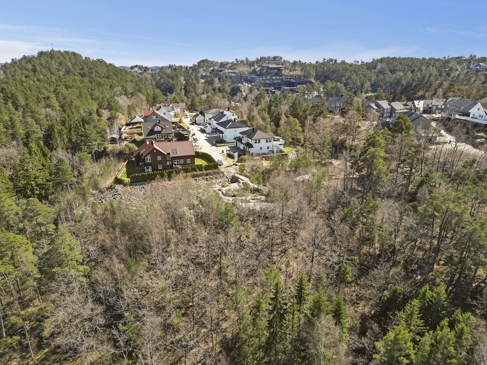 Dronefoto Galleribilde