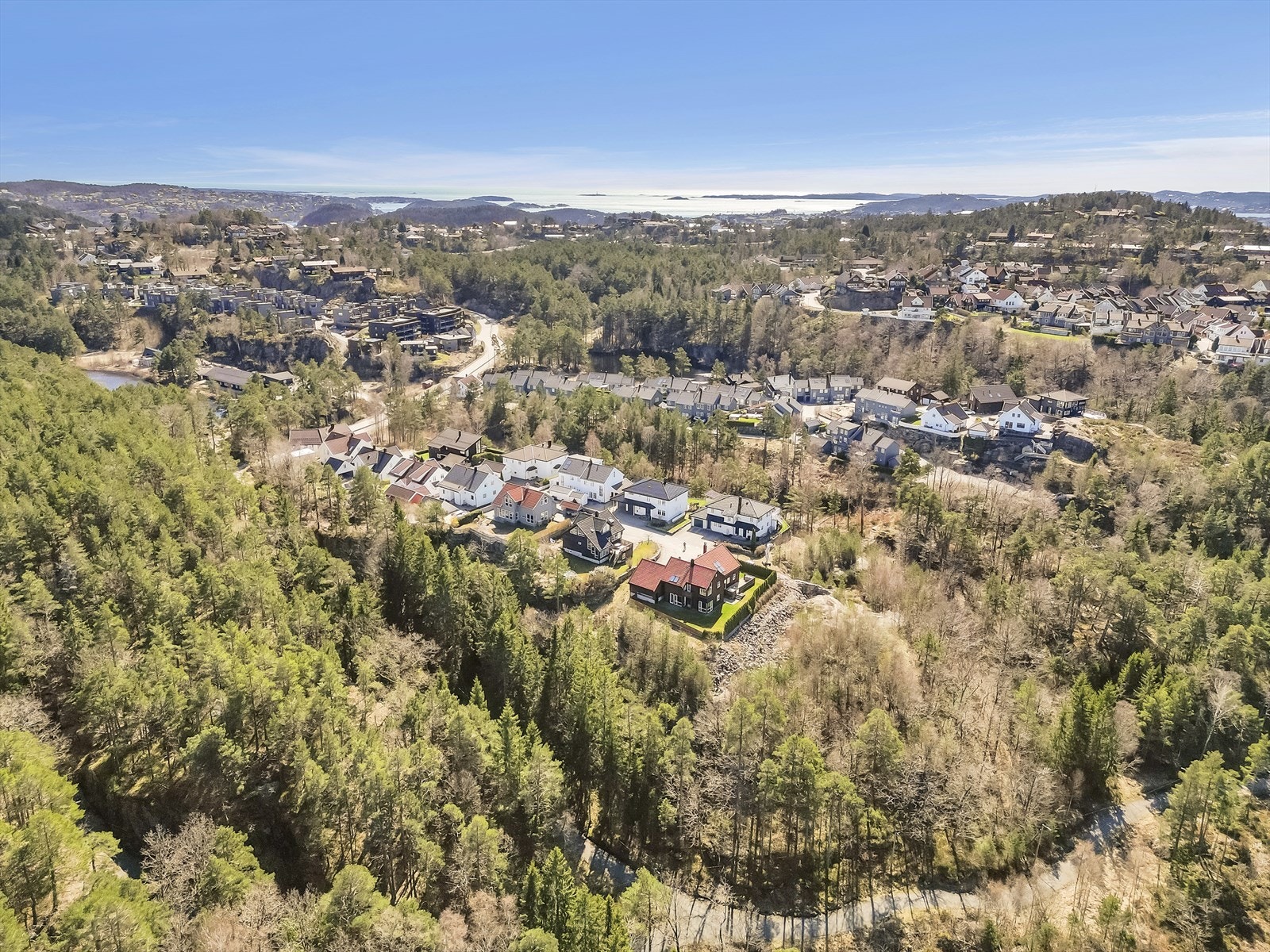 Dronefoto Galleribilde