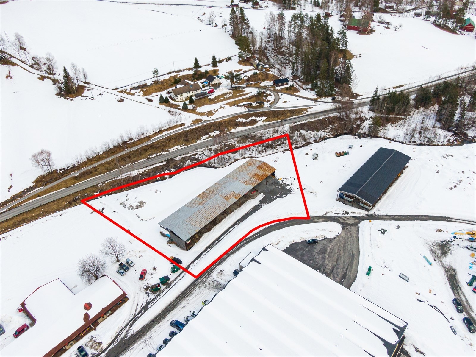 EiendomsMegler1 v/Halvor Østerli presenterer Tomt A5 i Seljord Næringspark! Galleribilde