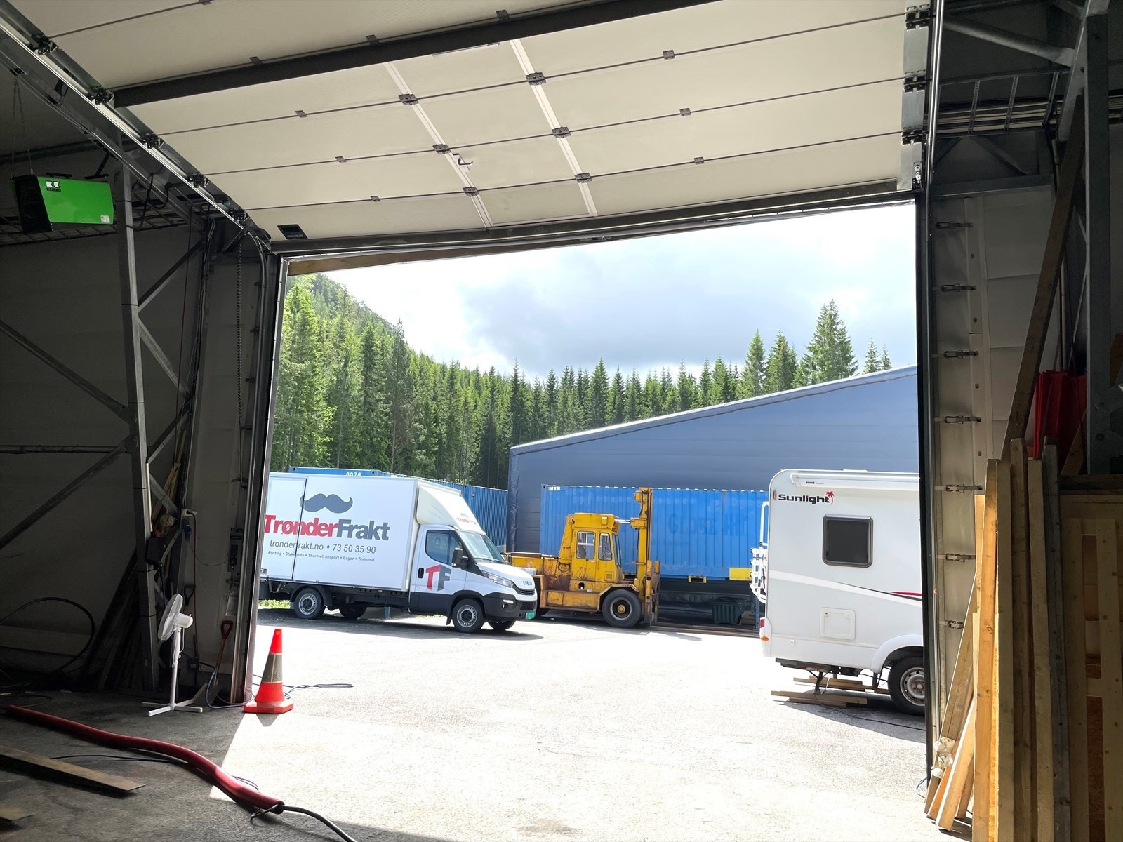 Stor kjøreport Galleribilde