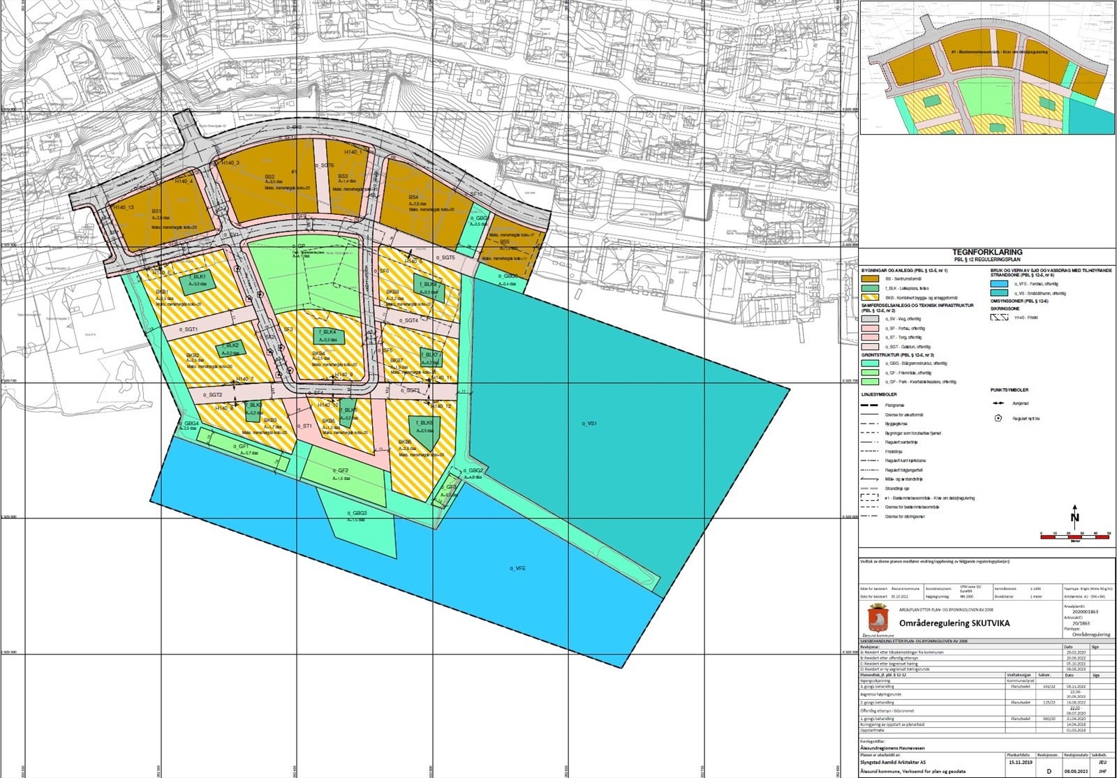 Reguleringskart Galleribilde