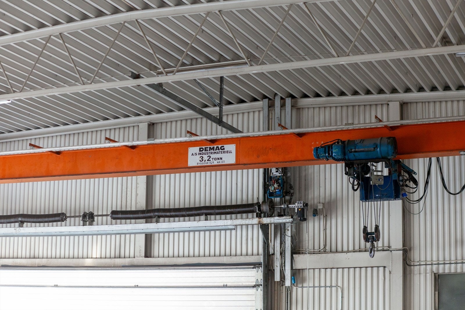 Traverskran kaldtlager Galleribilde