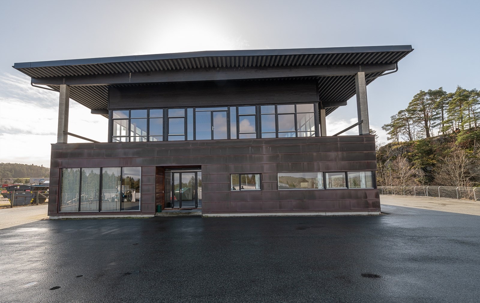 Fasade mot nord Galleribilde