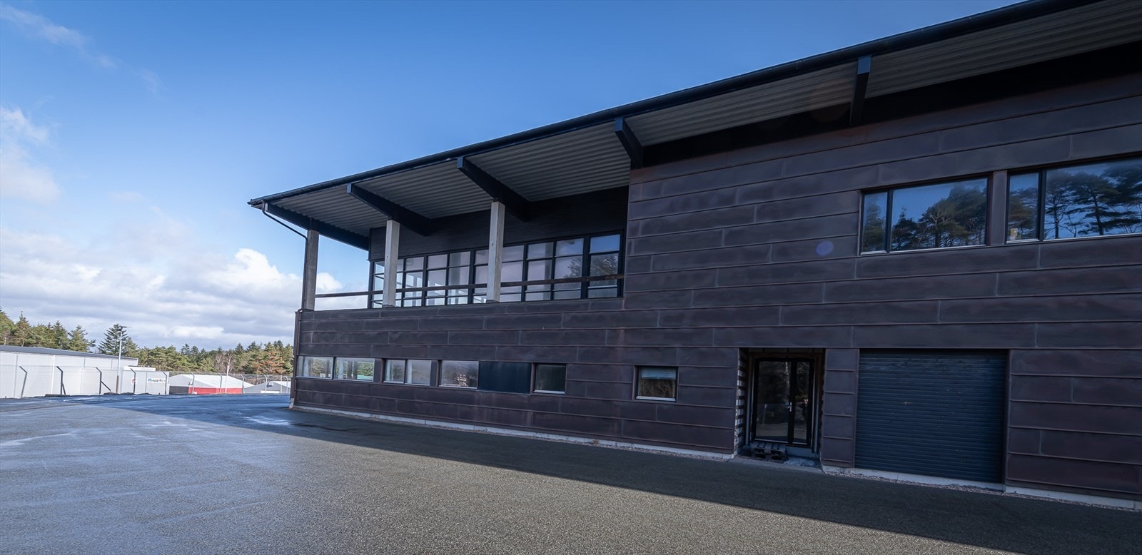 Fasade mot vest Galleribilde