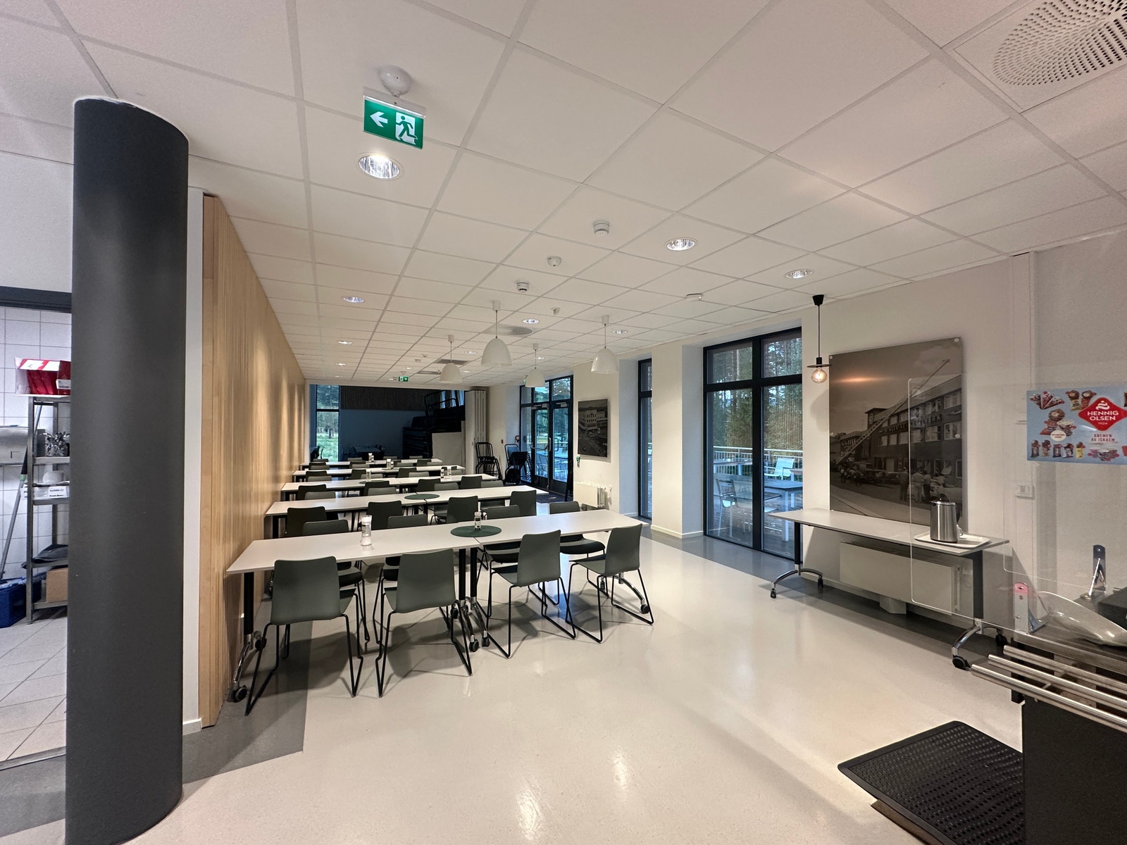 Kantine i første etasje Galleribilde