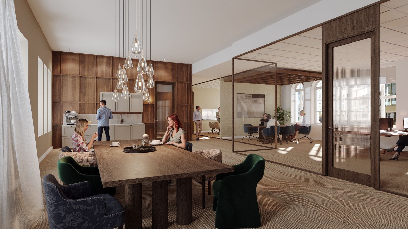 Illustrasjon 6 etasje Galleribilde