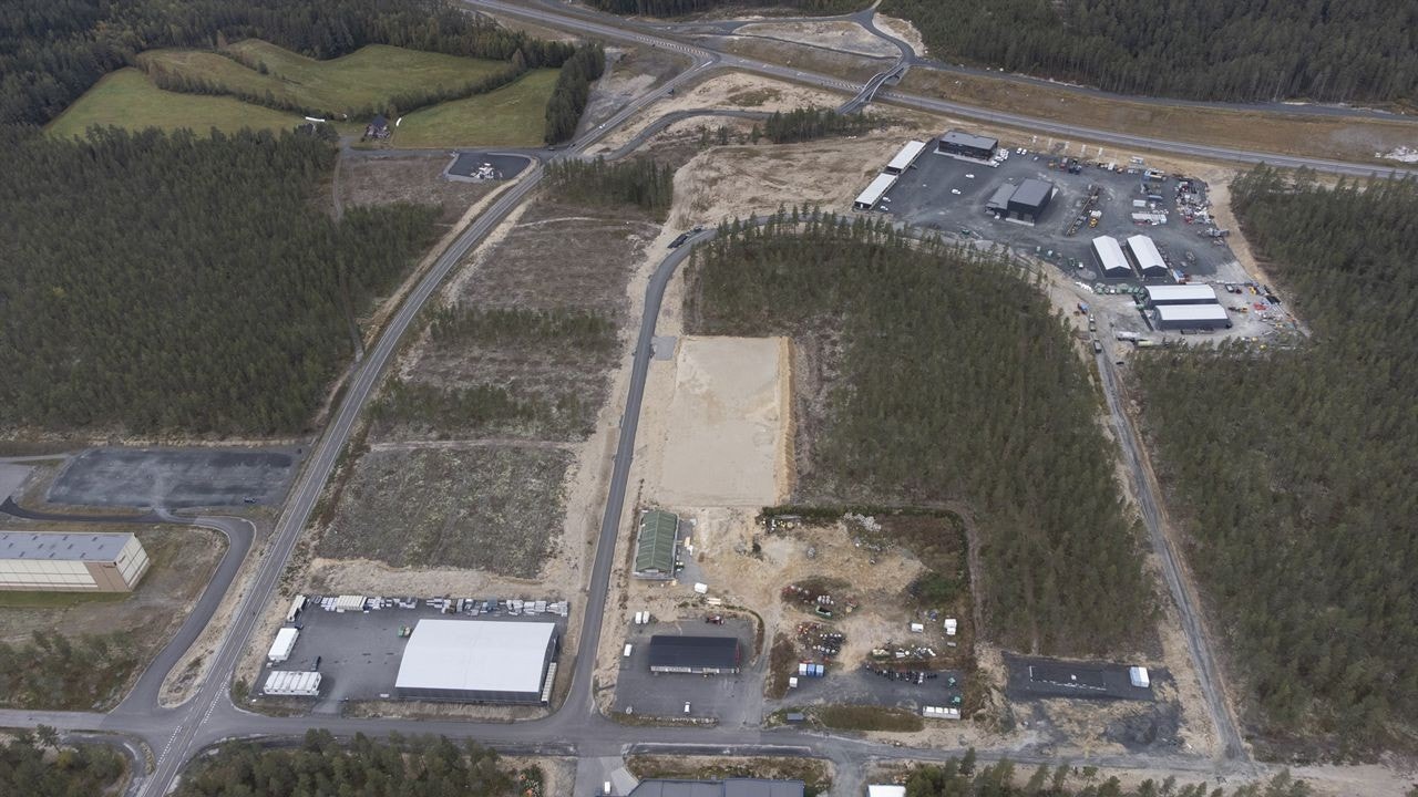 Bygging av infrastruktur for første salgstrinn startet høsten 2019, med veg, vann, avløp, strøm. nett og fjernvarme. Galleribilde