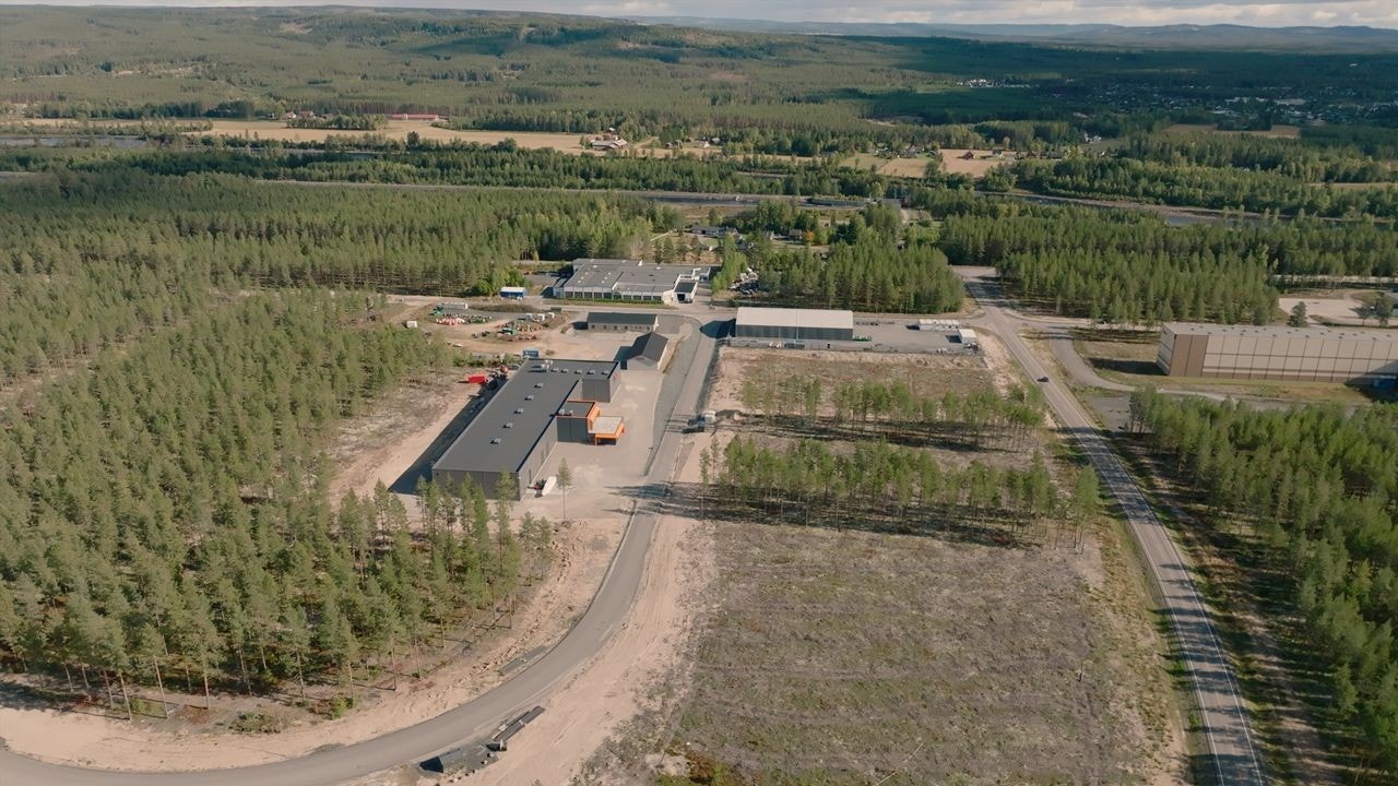 Det nye produksjonsanlegget til Uno Marine, ferdigstilt i september 2022. Galleribilde