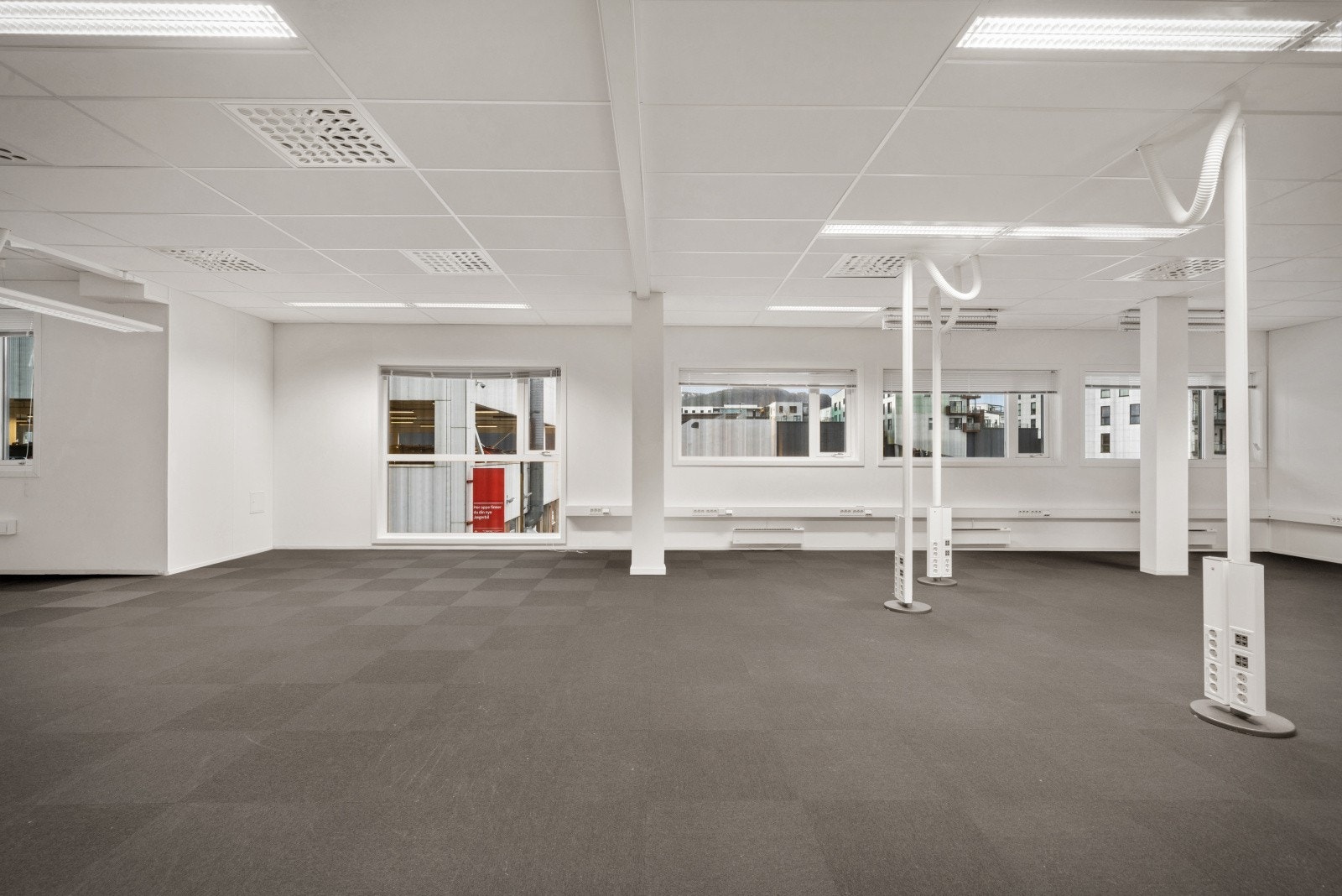 Ledige arealer kan tilpasses basert på leietakers ønsker Galleribilde