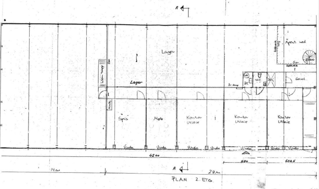 Plantegning 2.etg Galleribilde
