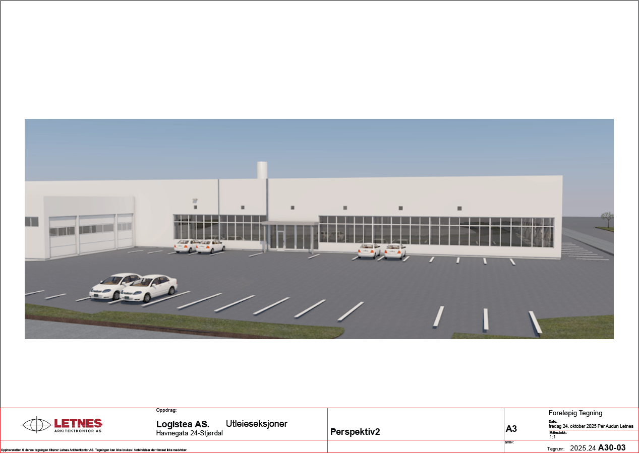 Seksjon 4 - Mulig løsning inngang/port/parkering Galleribilde