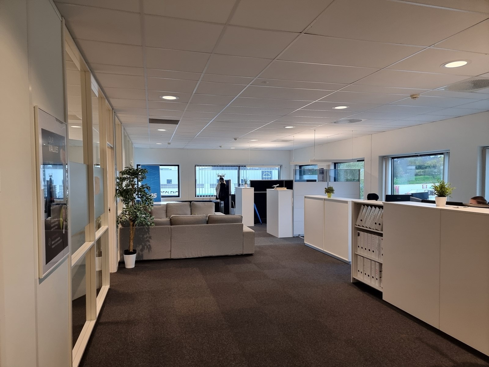 Fra 2. etasje Galleribilde