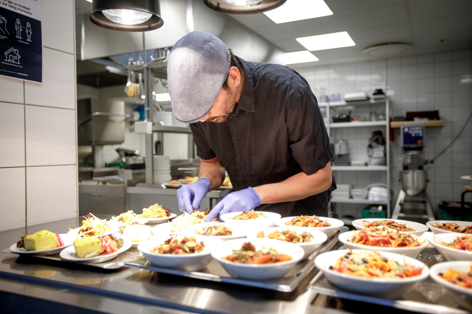 Martin serverer herlig lunsj til deg! Galleribilde