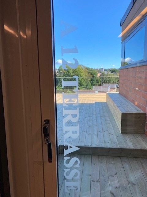 Felles takterrasse i 6.etg. for alle byggets leietakere Galleribilde