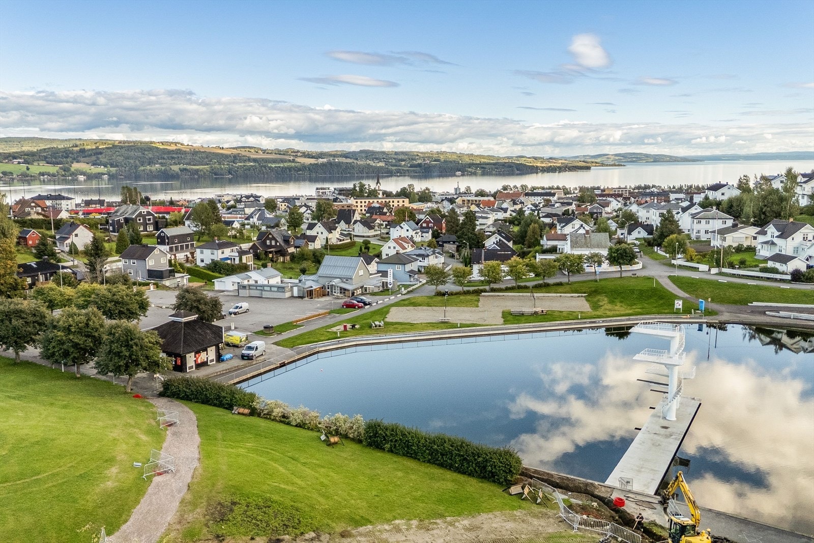 Dronefoto Galleribilde