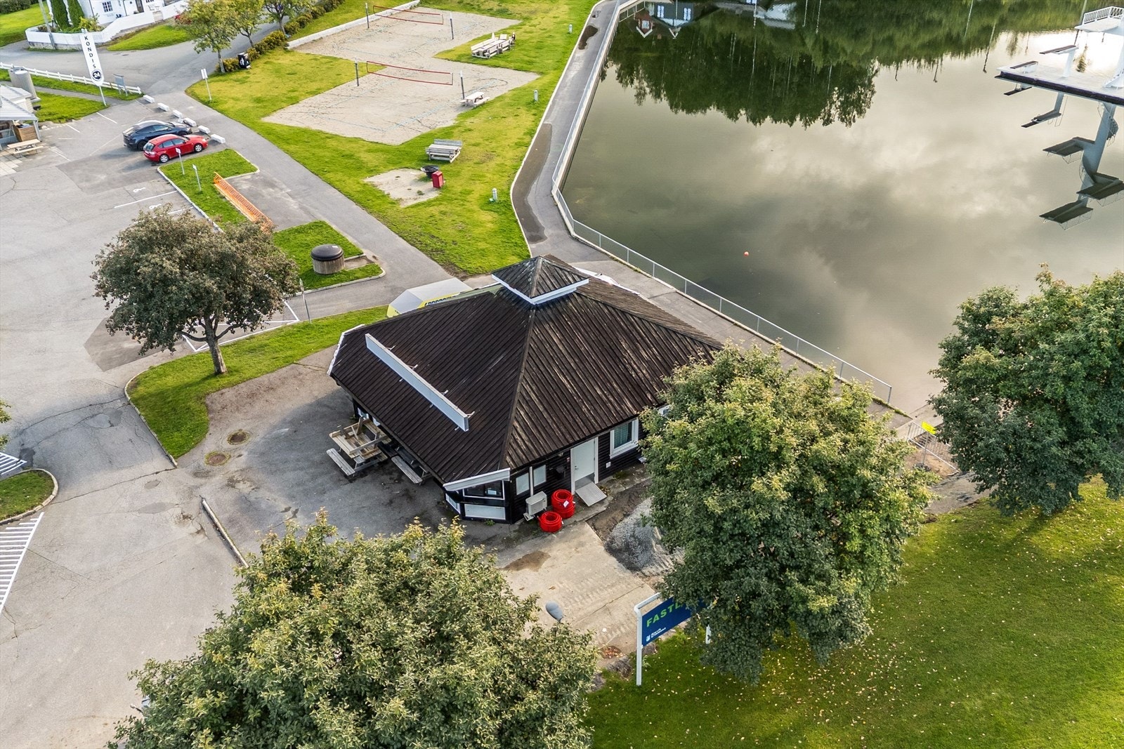Dronefoto Galleribilde