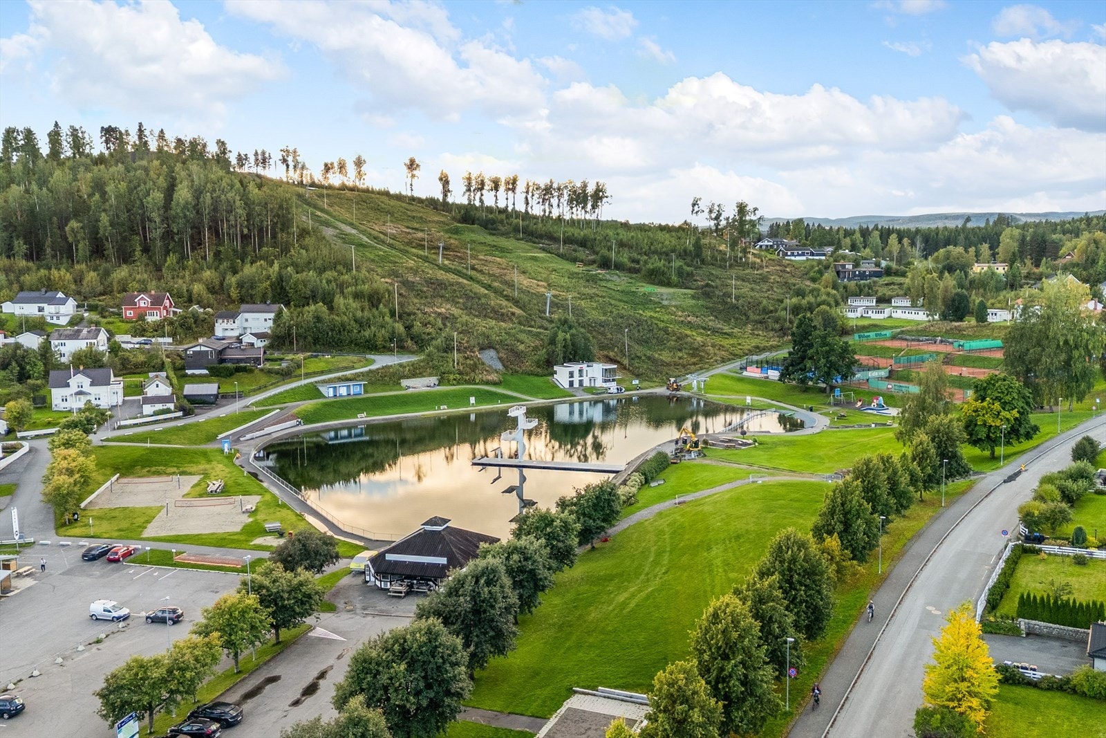 Dronefoto Galleribilde