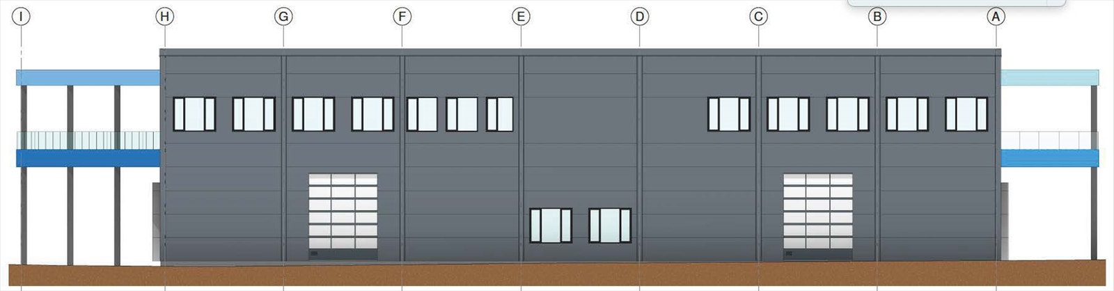 Skisse - prosjektert bygg Galleribilde
