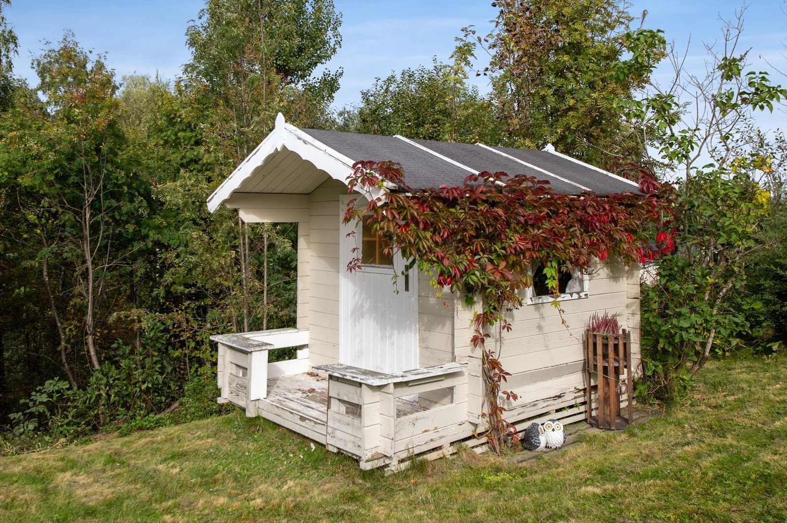 Barnevennlig og trygt uteområde. Galleribilde
