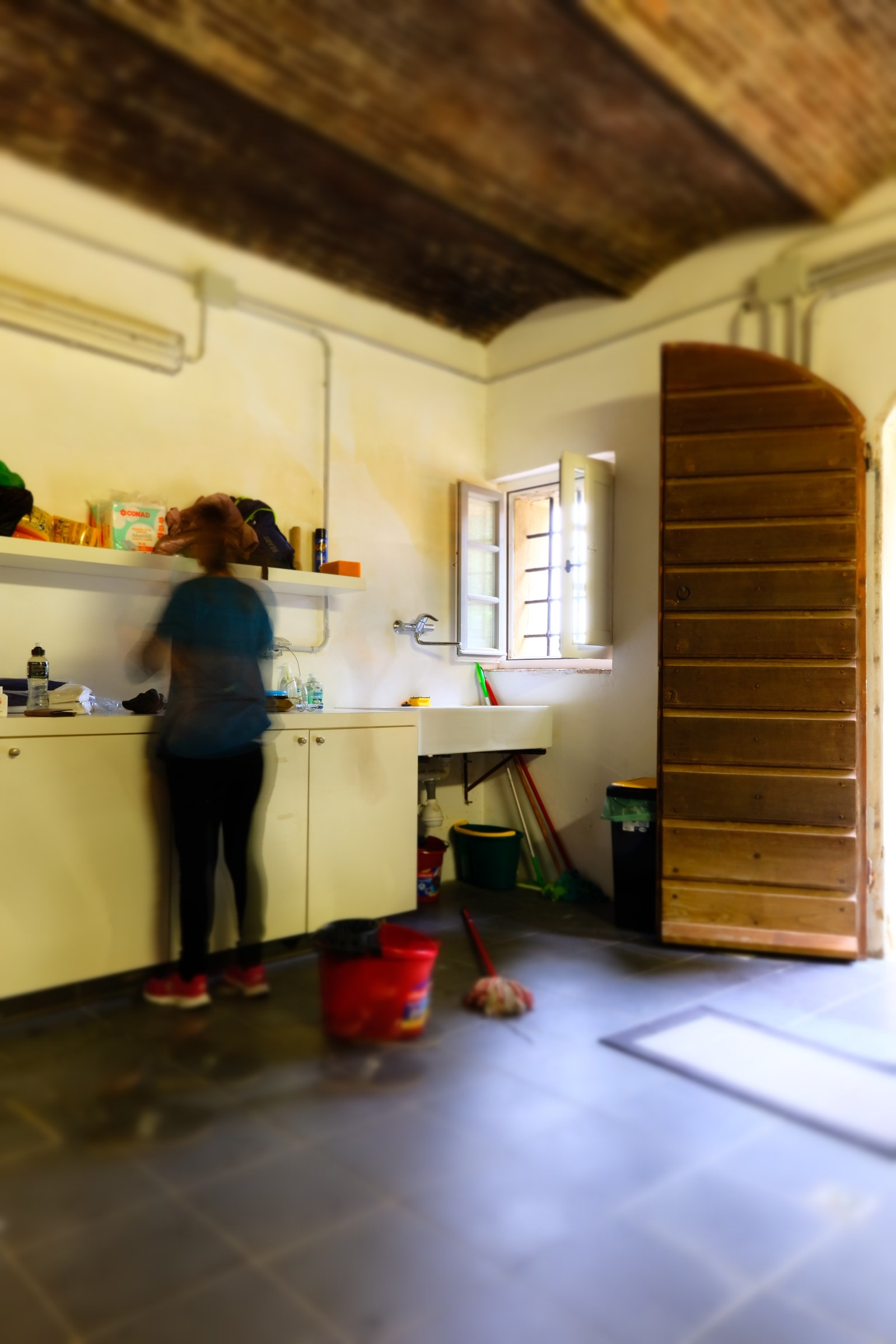 Vaskerommet. Galleribilde