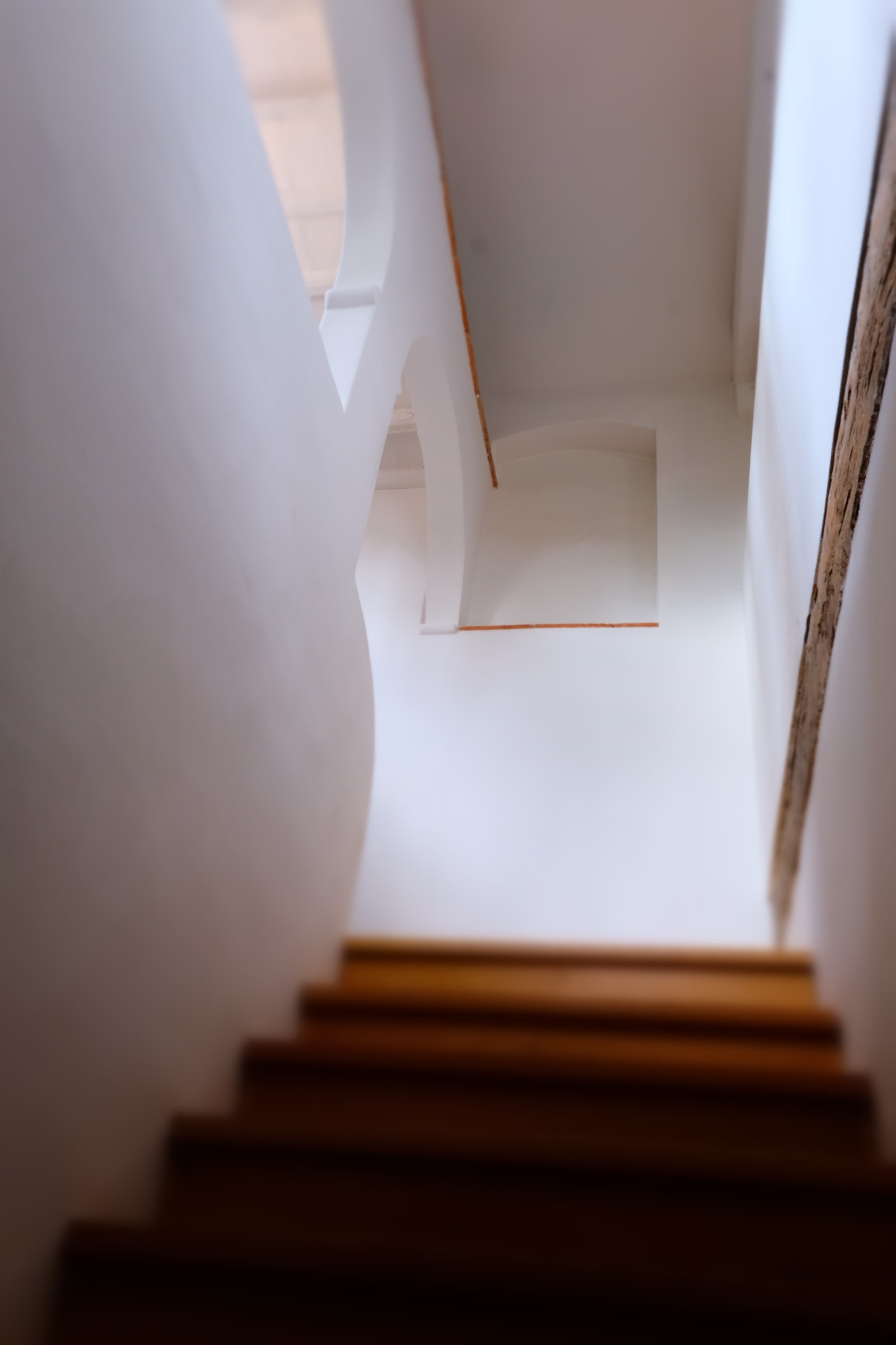 Trapp opp til tårnetasjen hvor vi har soverom og privat bad. Galleribilde