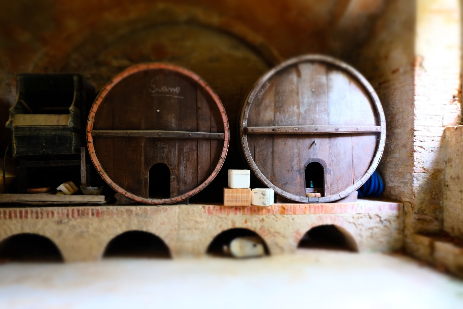 Eget bygg i hage hvor vi har vinkantine Galleribilde