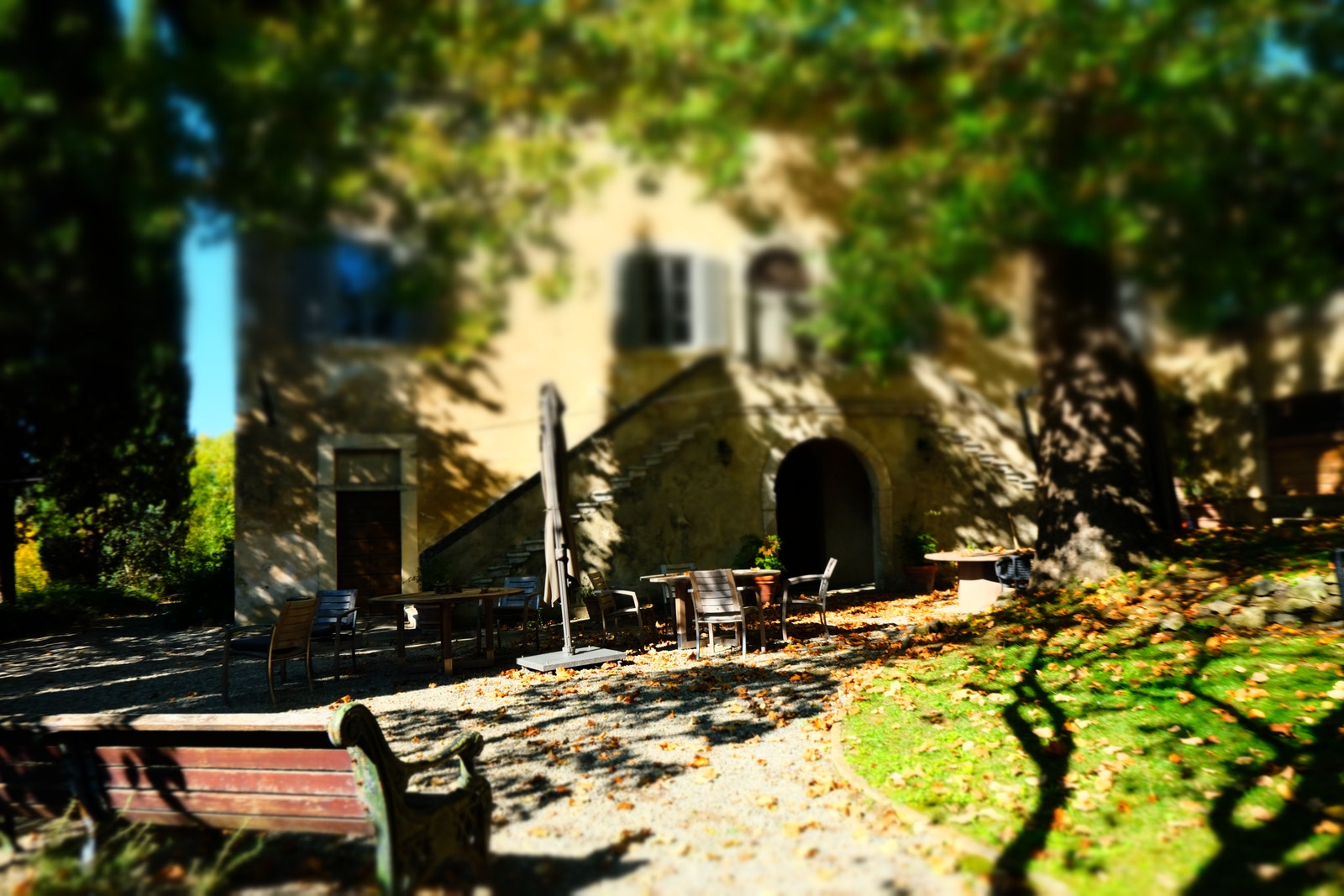 Hagen nå i november. Galleribilde