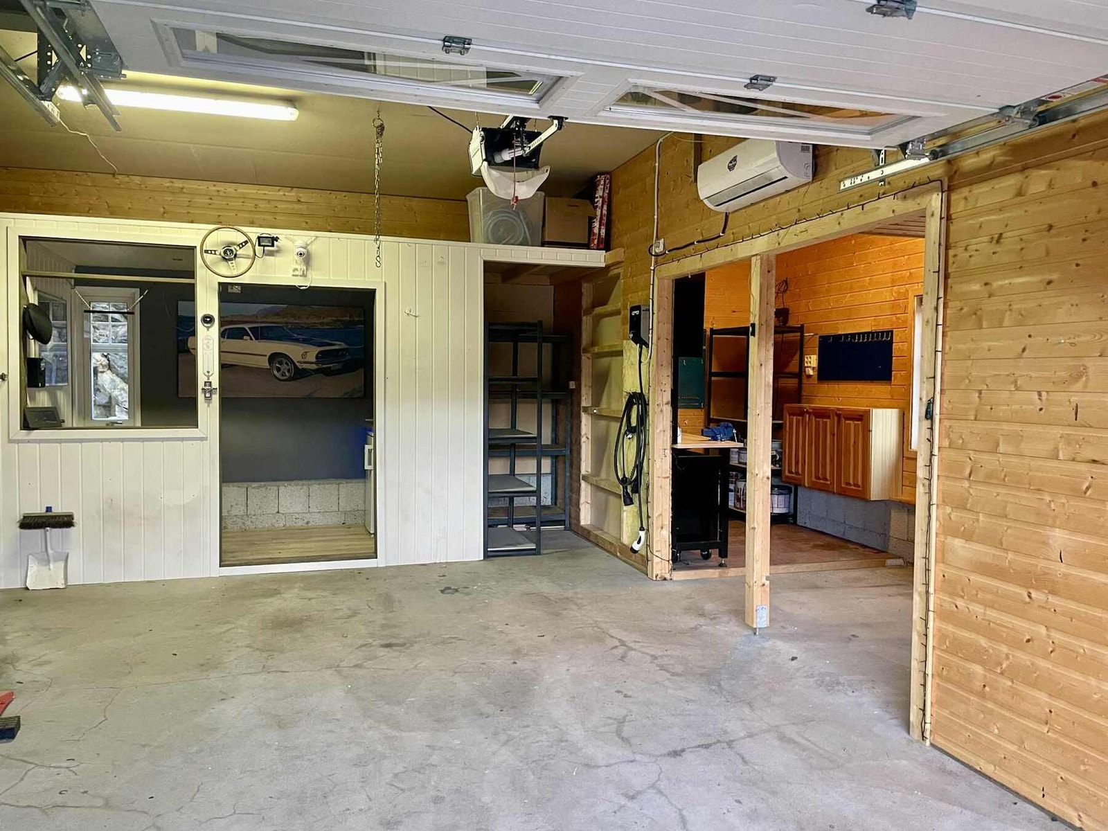 Garasje med verkstedrom - foto privat Galleribilde