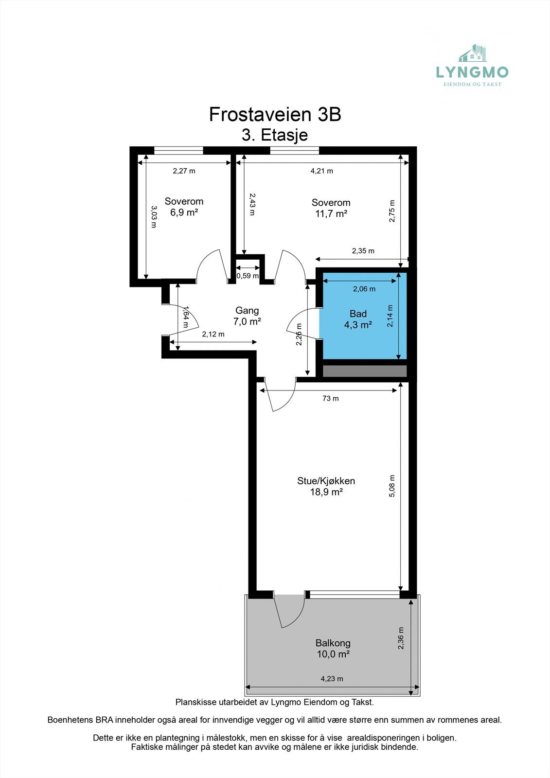 Planskisse Galleribilde