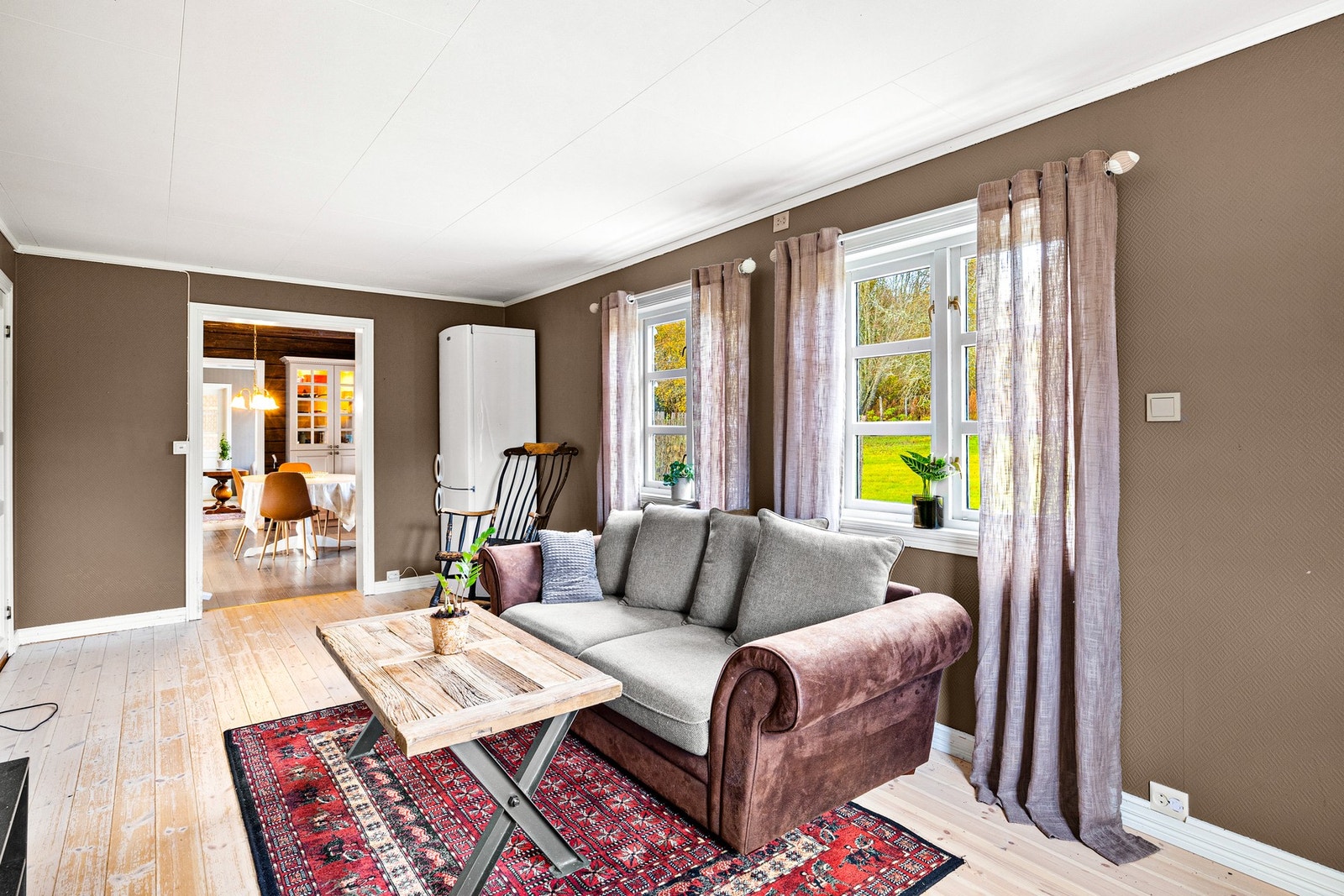 Det er etablert gulvvarme i deler av 1.etasje Galleribilde