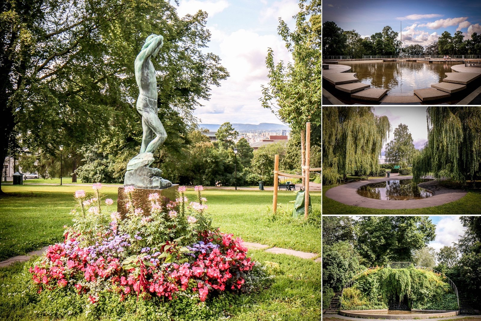 Kampen Park er liten perle med flere vannspeil og en luftig plassering som gir utsikt utover byen under. Galleribilde