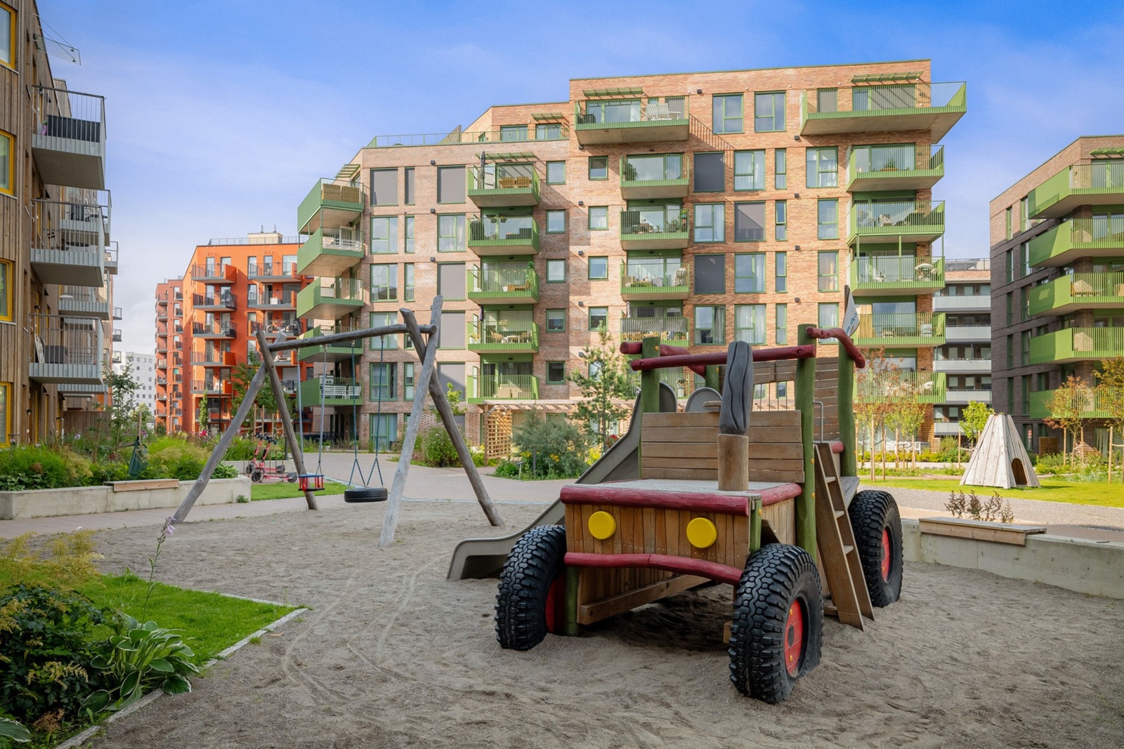 Her er det hyggelig å bo for både små og store! Galleribilde