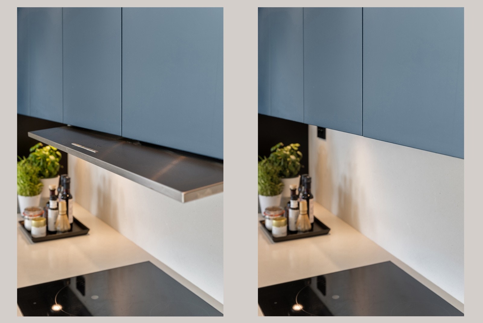 2. etasje: Miele ventilator som skyves frem elektrisk når den er i bruk. Styres med fjernkontroll. Galleribilde