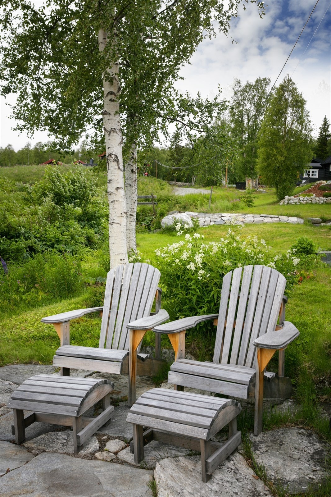 Stemningsbilde fra hagen Galleribilde