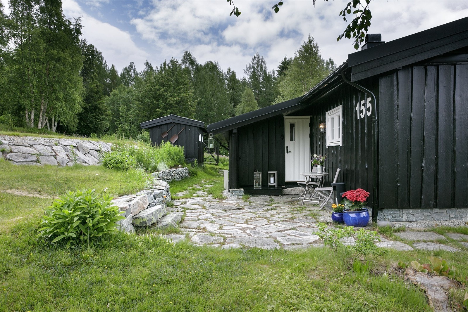 Inngangsparti Galleribilde