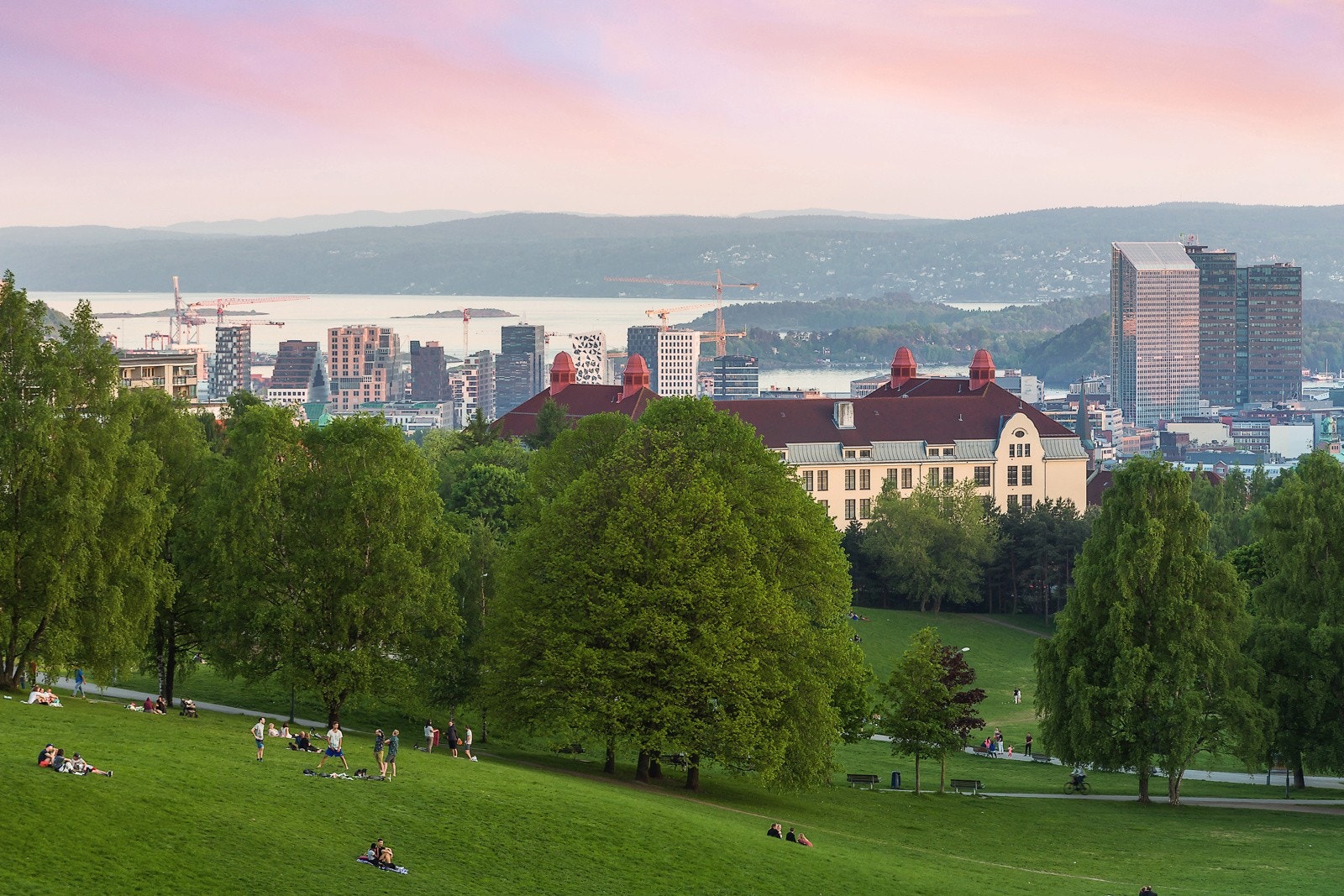 Her kan du nyte fine sommerdager med utsyn over Oslo Galleribilde
