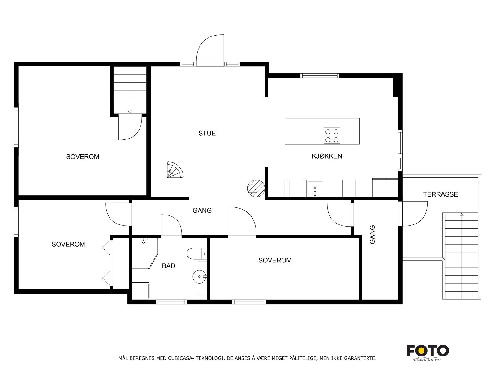 Plantegning 2. etasje Galleribilde