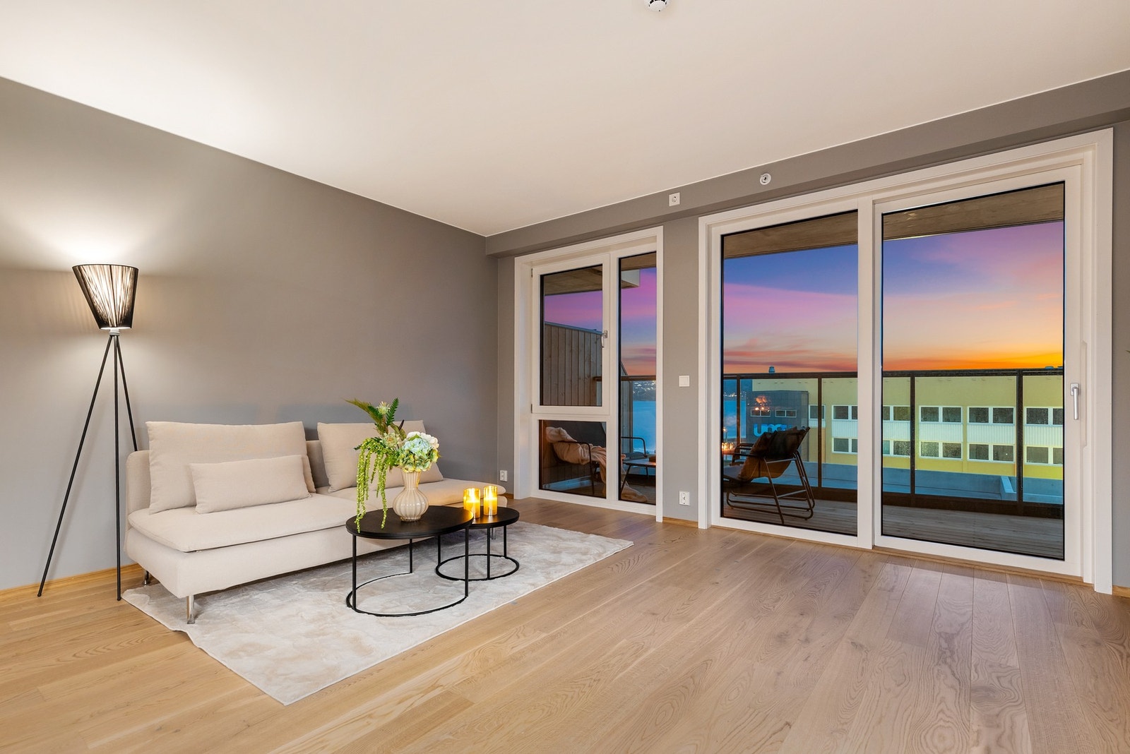 Kveldsstemning Galleribilde