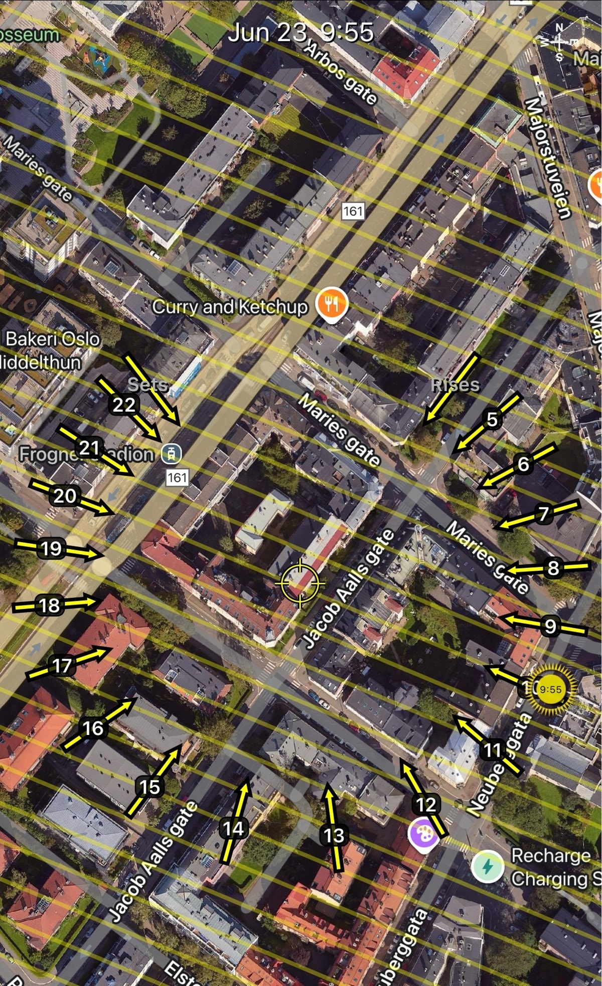 Soldiagram, Jacob Aalls gate 12A Galleribilde